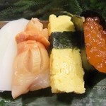 魚がし寿司 - 特上寿司の一部　②