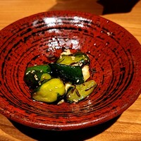 炭焼 うな富士 有楽町店 - お通し？