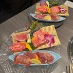 焼肉和助 - 映える盛り付け