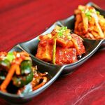 本場仕込みのキムチ盛り