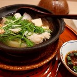 馬車道 大かわ - ポン酢添え