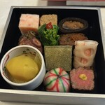 『お節料理を1人で。』by 辛口リースリング : 神楽坂 前田 - 飯田橋/日本料理 [食べログ]