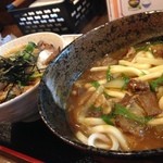 Izakayakitaro - 玉子丼とカレーうどんをセットにしてみました。