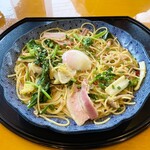 五右衛門 - イベリコ子豚と冬野菜づくしのよくばりスパゲッティ @1,300円