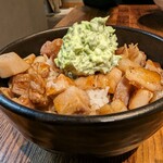 セキレイ - 定番のチャーシュー丼❗激ウマです。