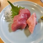 かどや - マグロ脳天刺身