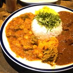 Kaokoi Curry - ２種あいがけカレー　　1,300円