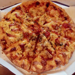 ピザーラ - クラシッククォーター　M（2980円）  　マルゲリータ　マスカルポーネ・シーフードのピザ（2023年6月）