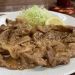 下総屋 - 生姜焼き定食（700円）2023.12