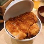 とんかつ 丸七 - 焼きカツ丼（上）　　¥1.800 