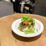 SWALLOW TOKI - イワシとセリのポテトサラダ　600円