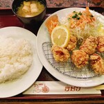 ラビン - 鶏のから揚げ定食