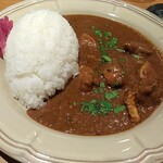 欧風カレーイナバ - 国産鶏のスパイシー欧風チキンカレー（ライス大盛）