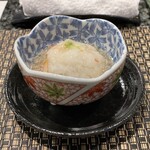 oumigyuusemmontenresutorammatsukiya - 蕪蒸し　蟹身餡かけ