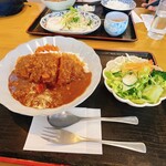 喜らく旅館 - カツカレー