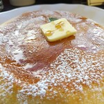 八王子珈琲店 - メープルバターパンケーキアップ写真(笑)