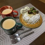 Patisserie Fioretto - 嫁さん手製のスパイスチャイでカンペ〜(#^.^#)