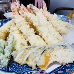 吉右ヱ門 - 天ぷら盛り合わせ