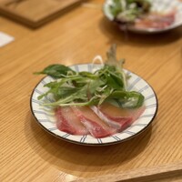 京都石塀小路豆ちゃ 有楽町 - 寒ブリのカルパッチョ