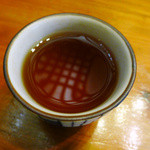 中華そば 麺や食堂 本店 - お口直しに黒烏龍茶