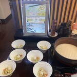 清正公 - タイピーエン（太平燕）は初めて。春雨の麺に、熊本マーラーメンのスープを入れます