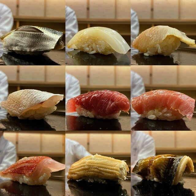 癸卯年初の聖地巡礼、鮨初め。』by 月嶋四号地 : 日本橋蛎殻町 すぎた