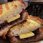 goute vintage used&coffee - 小豆バターのホトサンド
