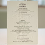 レストランひらまつ レゼルヴ - メニュ－