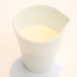 レストランひらまつ レゼルヴ - ランチコース 4104円 のミルク