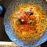 五右衛門 - トマトとにんにくのスパゲッティー