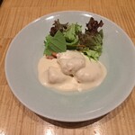 スーツァン・レストラン陳 - 海老の豆乳マヨネーズソース炒めのハーフサイズです。