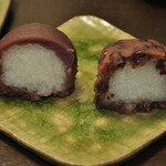 Ginza Akebono - 黄金餅おはぎ　こし餡・つぶ餡