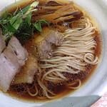 中華そば うえまち - 中華そば 鶏・豚 醤油（麺）