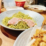 Andon - キッチンもあって、主催者さんが
                      パスタを振舞ってくれました