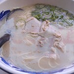 元祖糸島ラーメン 銅鑼 今宿店 - 