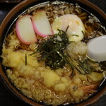 居酒屋 串道楽 - 手打山菜五目そば　1200円