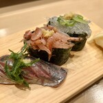 沼津魚がし鮨 - 駿河3種