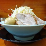 ラーメン 盛太郎 - ラーメン850円（野菜マシマシ、うす味）