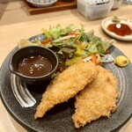 沼津魚がし鮨 - アジフライ