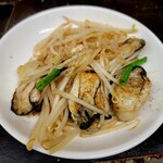 祇園ねぎ焼 かな - 牡蠣鉄板焼き