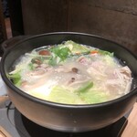 軍鶏 国産地鶏 水炊き ゑ々とこ鶏 - 