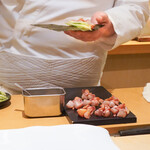 鮨 なんば - 赤貝ひも