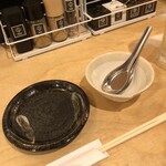 ちょいおでん 大森店 - キレイなテーブル周り大事！