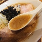 麺処 玖 - スープ