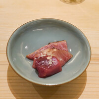 鮨 なんば 日比谷 - 秋田　メジマグロ