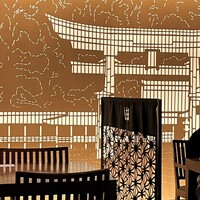 日本料理 瀬戸内 - 厳島神社の鳥居はお正月気分を上げてくれます。
