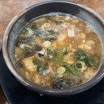 まんさくラーメン - 「海老つけ麺わんたん３個(1090円)」