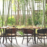 FORTUNE GARDEN KYOTO - お庭のすぐ隣でお食事が楽しめるテラス席