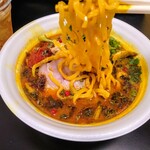 CURRY&NOBLE強い女 - 強い女のスパイスラーメン ミニサイズ (西武池袋催事　にっぽんカレー列島)