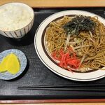 駅ナカ食堂 なの花 - 学生焼きそばライス